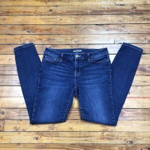 TOMMY Hilfiger jeans skinny mid rise stretch blue denim preppy size 4 regular
